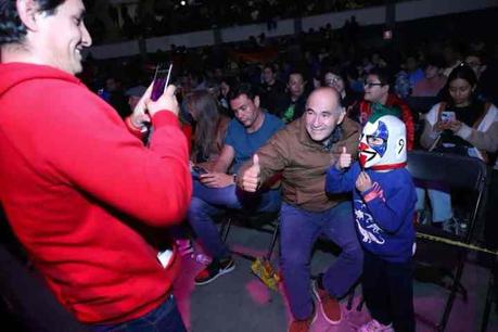 Espectacular Noche de Lucha Libre en San Luis Potosí Organizada por el Gobierno de la Capital