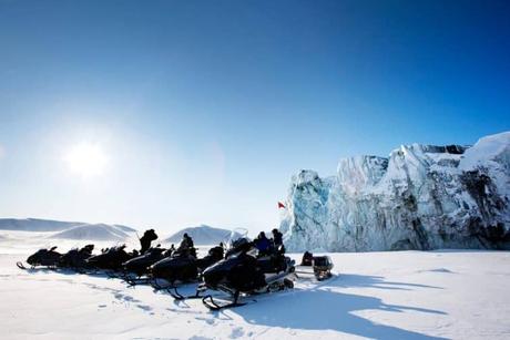 moto de nieve tromso noruega