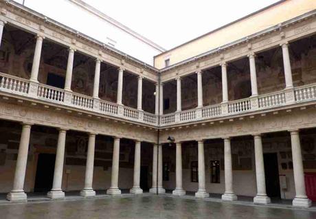 Alegorías matemáticas renacentistas en el Palazzo Bo de Padua
