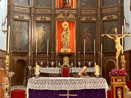 La Iglesia de San Roque (4): El Retablo Mayor.