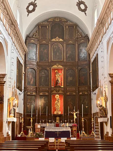 La Iglesia de San Roque (4): El Retablo Mayor.