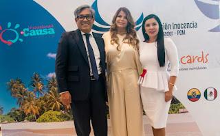 FUNDACIÓN INOCENCIA ECUADOR-POM Y CANCÚN CARDS SE UNEN POR LA JUSTICIA Y EL DESARROLLO EN ECUADOR