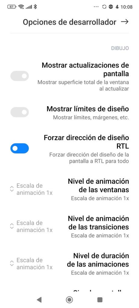 Configura el Modo Zurdo en tu Android para una experiencia más cómoda Configura el Modo Zurdo en tu Android para una experiencia más cómoda