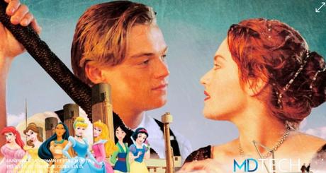 Amantes del Titanic recrearon a las princesas de Disney como protagonistas de la película