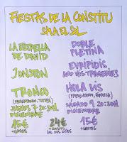 Fiesta de la Constitu en El Sol