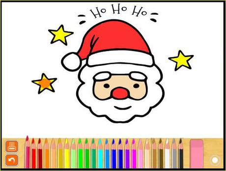 Juego de colorear la Navidad Juego de colorear la Navidad