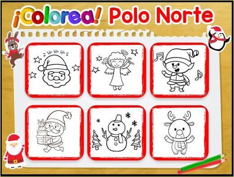 Juego de colorear la Navidad Juego de colorear la Navidad