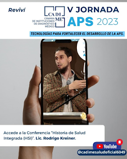 CADIME - V Jornada APS: Tecnologías para fortalecer el desarrollo de la APS