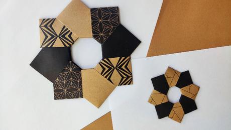 diy-corona-navideña-origami