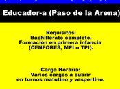 Educador-a (Paso Arena)