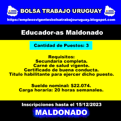 Educador-as Maldonado