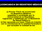 Licenciado-a registros médicos