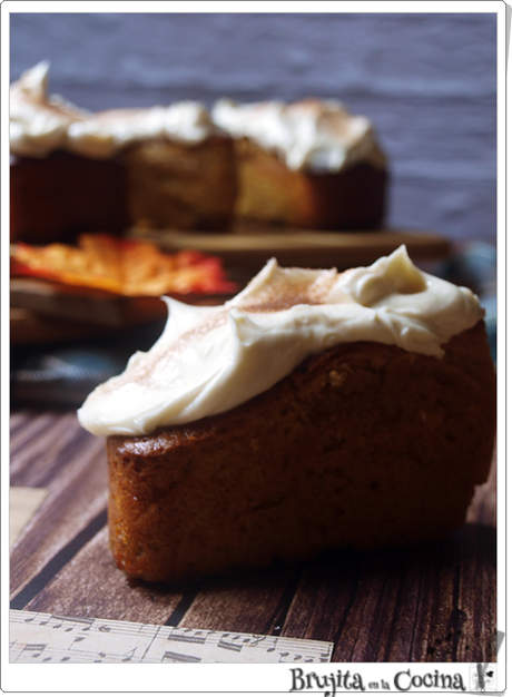 Bizcochitos de calabaza con crema de mascarpone