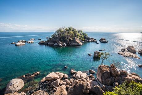 Otter Point en Cabo Maclear, Lago Malawi