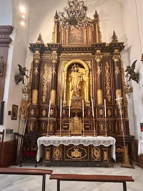 La Iglesia de San Roque (11): el Retablo del Sagrado Corazón de Jesús.