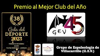 Nos conceden el Premio al Mejor Club del Año en Andújar