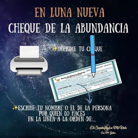 Cheque de la Abundancia 13 diciembre 2023