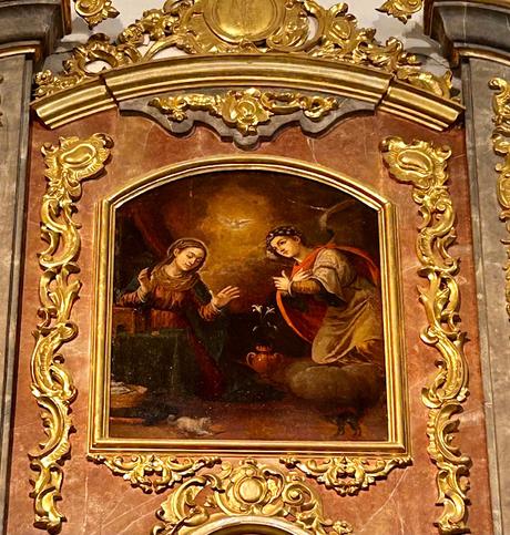 La Iglesia de San Roque (12): el Retablo de la Virgen de la Cinta.