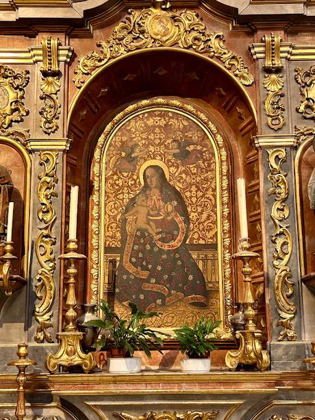 La Iglesia de San Roque (12): el Retablo de la Virgen de la Cinta.