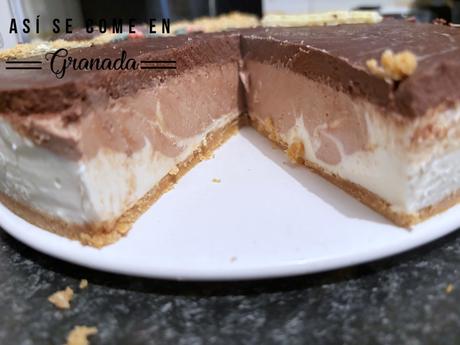 Tarta 3 chocolates marmolada sin gluten ni lactosa Tarta 3 chocolates marmolada sin gluten ni lactosa