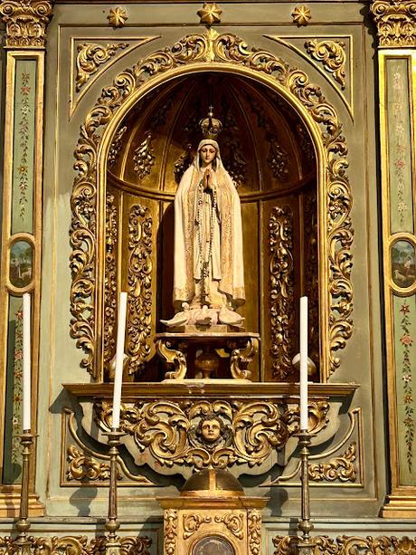La Iglesia de San Roque (13): el Retablo de la Virgen de Fátima.