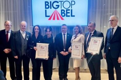 Entregan el BIG TOP LABEL