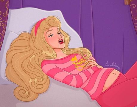 Así serían los embarazos de las Princesas Disney