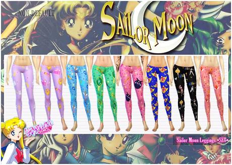 Sims 4 CC | Clothing: Sailor Moon Leggings | Gabymelove Sims | Custom content, contenido personalizado, mod, mods, CAS, Cus, Create a sim, crear un sim, download, package, descargar gratis, Clothes, cloth, ropa, accesorios, Serena, Magical Girl, Usagi Tsukino, Legg, Licra, pants, jogger