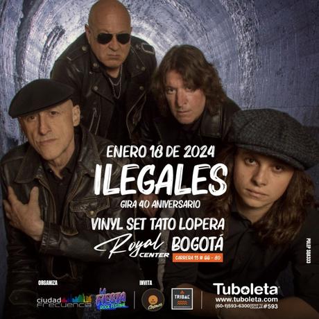 Desde España, regresa a Bogotá la banda de punk rock Ilegales