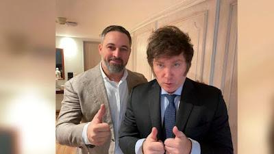 Abascal llamó “mierda” a la izquierda y amenazó a Sánchez: “El pueblo le querrá colgar de los pies”.