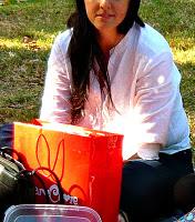 Muffins integrales de zanahoria con frutos secos. La ocasión: picnic de gastrobloggers!