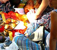 Muffins integrales de zanahoria con frutos secos. La ocasión: picnic de gastrobloggers!