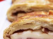 Trenza Hojaldre Relleno Jamón, Queso Bacon
