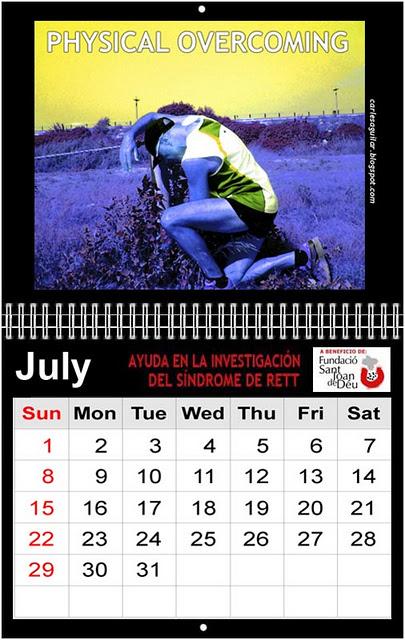 Breaking Down Limits presenta el Calendario 2012 - PhotoSport Gallery a beneficio de la Fundació Sant Joan de Déu para la ayuda en la investigación del Síndrome de Rett - Séptima entrega: Julio 2012