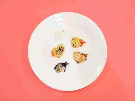 Antes y después del microondas