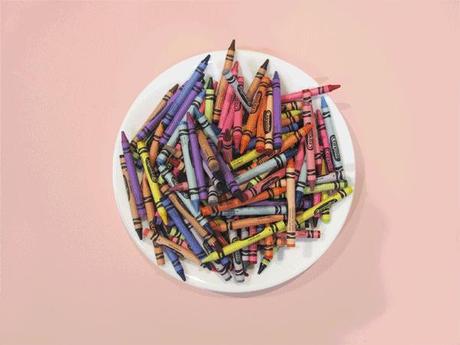 Antes y después del microondas