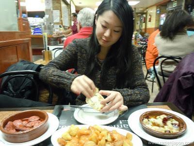 Un Dia Madrileño muy Japones