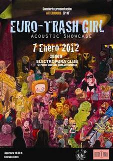 Euro-Trash Girl En Acustico En Electropura (7.Enero.2012)