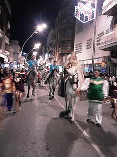 Cabalgata de Reyes Magos en Pilar de la Horadada 2012