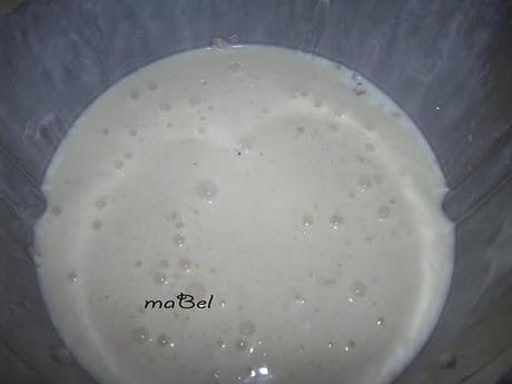 Pastel  mousse de banana y chocolate sin hornear