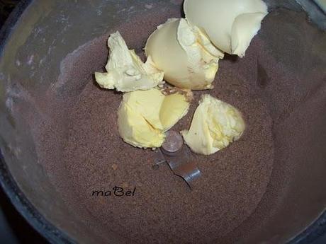Pastel  mousse de banana y chocolate sin hornear