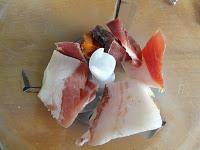 Pierna de cordero rellena al cava