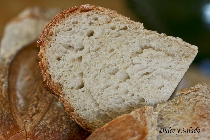 PAN DE HOGAZA CON MASA MADRE