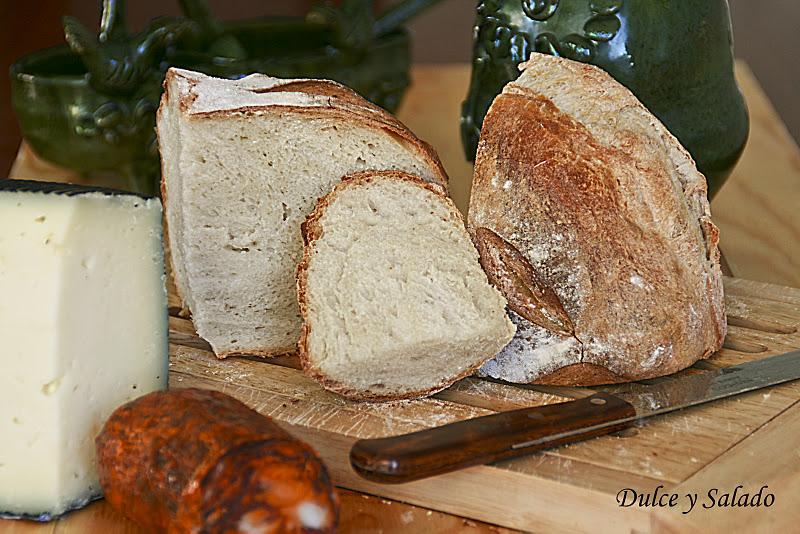 PAN DE HOGAZA CON MASA MADRE