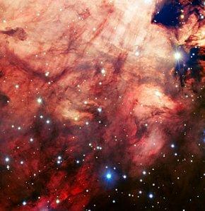 El humeante núcleo de la Nebulosa Omega