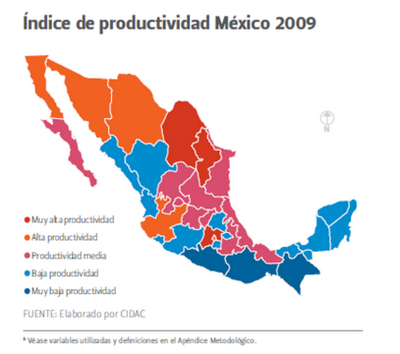 Más sobre la falta de productividad en México