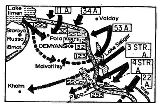 Yeremenko asalta con cuatro ejércitos las Colinas Valdai - 09/01/1942.