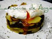 Timbal patata morcilla