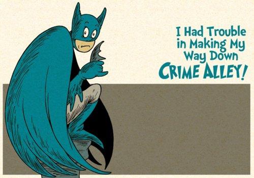 Dr. Seuss VS. Batman