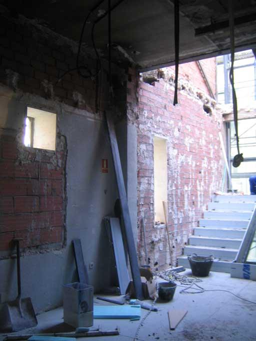 Os presentamos el proceso constructivo de la reforma de un inmueble en